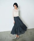 GRACE CONTINENTAL ティアードボリュームスカート