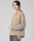 自由区 L 【セットアップ対応・洗える】ウールミラノボトルネック ニット