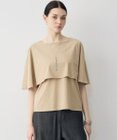 ICB L 【WEB限定カラーあり】マットスキューバ ケープデザインカットソー