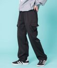 WEGO 【ウエストゴム】サイドベルトカーゴパンツ