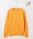 23区 【R(アール)】ウーステッドウールカシミヤ クルーネックニット