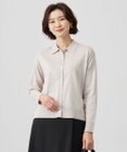 J.PRESS LADIES 【洗える】ニットポロ カーディガン
