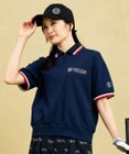 23区GOLF 【WOMEN】ゆったりシルエット 半袖ゴルフポロシャツ