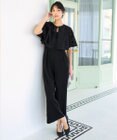 ANY SIS 【2SET】ジャガード ケープ トップス × サロペット