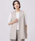 J.PRESS LADIES L 【セットアップ対応・洗える・UV加工・吸水速乾】OXIJEWELストレッチ ジレ