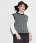 J.PRESS YORK STREET 【WOMEN】ヘリンボーンニットベスト