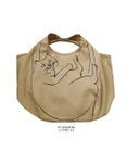 ROOTOTE 2673【ミニサイズ エコバッグ：ネコ柄】/ NA.ルーショッパーミニ.マルシェ-B