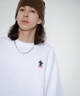 WEGO 【ユニセックス着用ITEM/綿100％/MLサイズ展開】CONVERSEワンポイントT