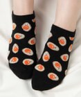 WEGO フード総柄ショートソックス