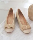 Bridget Birkin 【Bridget Birkin】バックルグログランリボンレインパンプス