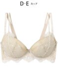 AMPHI ブラジャー 谷間メイク カップ上辺が浮きにくい Gカップまで対応 大きいサイズ 【Glama-Rich グラマリッチ ボリュームUPタイプ】 ブラ BYJ302 アンフィ／ワコール