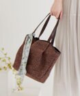 ANY SIS スカーフ付パイピングカゴ バッグ