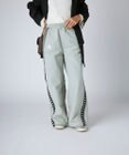OP／FILA 【Kappa】 ワイドシルエット バンダナイロントラックパンツ