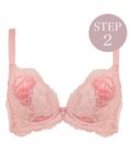 BRADELIS New York 【BRADELIS New York/ 育乳補整ブラ・STEP2 寄せる】ナオミステップ2ブラ25A1 補正下着 ブラジャー 谷間メイク