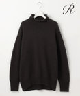 23区 【R(アール)】カシミヤブレンド ロールネックニット