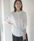 組曲 L コットンシャーティング ベーシックシャツ