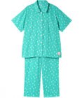 ワコール／睡眠科学 パジャマ 5分袖 半袖 8分丈 綿100%(本体) 【SOU・SOU（R）】 レディース YDT162 睡眠科学／ワコール
