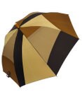 +RING 【限定/日本製】プラスリング 晴雨兼用傘（長ショート）BRN SR306 sunshield