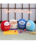 Mother garden しろたん 手のり ちりめん だるま マスコット ちびちびマスコット 8cm 【単品】