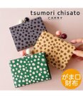 tsumori chisato CARRY ポルカドット 2つ折り財布 がま口