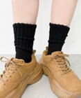 WEGO サポート付きボリューム無地リブソックス