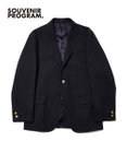 J.PRESS MEN 【J.PRESS ORIGINALS】【UNISEX】Wool Polyester Stretch Toropical 3B Blazer / Baggy Fit
