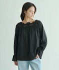YECCA VECCA フラワーレースブラウス