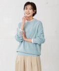 J.PRESS LADIES L 【洗える】LUREX SWEATER ニット