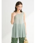 Green Parks ・ＥＬＥＮＣＡＲＥ　ＤＵＥオーガンジーノースリチュニック