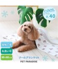 PET PARADISE ペットパラダイス くまちゃん クールブランケット (90×60cm)