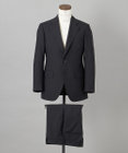 GOTAIRIKU フォーマルシーンにも対応可【ロングシーズン対応】WOOL×POLYESTER ベーシックスーツ（ブラック）