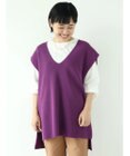 CRAFT STANDARD BOUTIQUE Ｖネックニットベスト＋ロンＴｅｅ