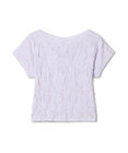 Chacott 【ノーソーイングニット】バレリーナネックコンパクトTシャツ