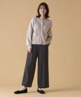 ANY 【洗濯機可能/セットアップ対応/ウエストゴム】イージィケア美脚ワイドパンツ