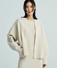 uncrave 【洗える】スムースニット カーディガン（uncrave WHITE）