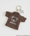 earth music&ecology リラックマ×earth Tシャツモチーフキーホルダー