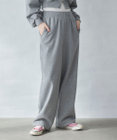 WEGO 【ウエストゴム/XSSMサイズ展開】スウェットワイドパンツ
