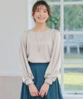 Tiaclasse L 【洗える】ボリュームスリーブブラウス