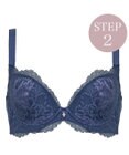 BRADELIS New York 【BRADELIS New York/ 育乳補整ブラ・STEP2 寄せる】ナオミステップ2ブラ25A1 補正下着 ブラジャー 谷間メイク