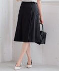 23区 L 【洗える/セットアップ対応】アイアスマットストレッチ フレア スカート