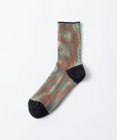 TRICOTE MOIRE LINK SOCKS／モアレリンクソックス