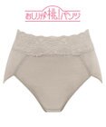 BRADELIS New York 【BRADELIS New York / 育尻・伸びる・綿混・深め】モモパンツ・ハイレグショーツ#303 シリーズ140万枚突破 補正ショーツ