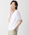J.PRESS LADIES 【WEB限定カラーあり・吸水速乾・イージーケア】ブロッキングジャージー カットソー