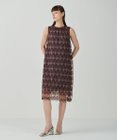 GRACE CONTINENTAL シャイニーリーフembドレス