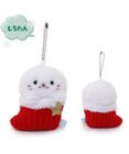 Mother garden しろたん クリスマス靴下キーホルダー 《しろたん》 単品