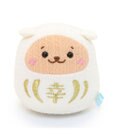Mother garden しろたん 手のり ちりめん だるま マスコット ちびちびマスコット 8cm 【単品】