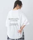 earth music&ecology ドルマンバックプリントＴｅｅ