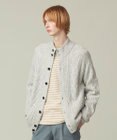 J.PRESS MEN 【Cash Lamb's Wool】ケーブルニット カーディガン