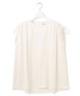 J.PRESS YORK STREET 【WOMEN】【SMOOTH JERSEY】ショルダー シャーリング プルオーバー