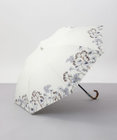 AURORA JILL STUART（ジル スチュアート） ボタニカルプリント晴雨兼用傘（二 つ折り傘・トップフラット）